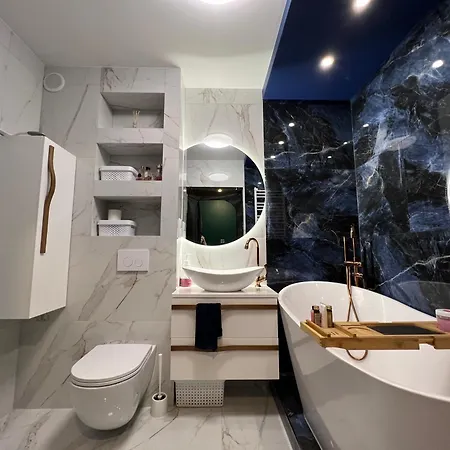 Daire Apartament Ultramaryna - Aquapark Lipova Park Reda